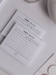 Habit Tracker Sticky Note - 2 Pack