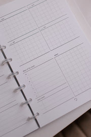 Weekly (Week On 2 Pages) Planner Inserts | Original Collection