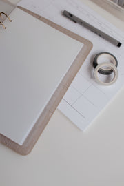 Blank Frosted Tab Dividers | Ring Planners