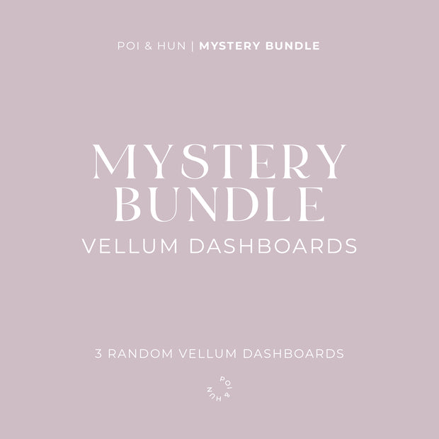 Mystery Bundle - Vellum Dashboards