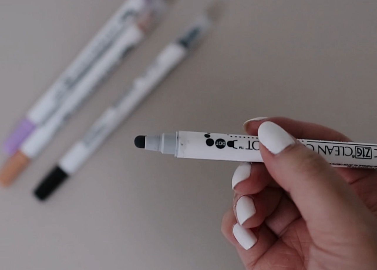 How To Use Clean Color Dot Markers