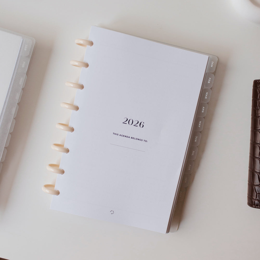 2026 Month On 2 Pages + Week On 2 Pages (Separate Months) Planner Inserts | Original Collection