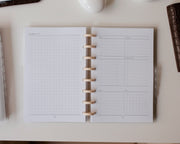 2026 Month On 2 Pages + Week On 2 Pages (Separate Months) | Original Collection