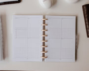 2026 Month On 2 Pages + Week On 2 Pages (Separate Months) | Original Collection