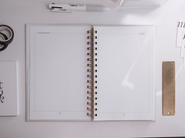 2024 Weekly Agenda | Spiral Planner