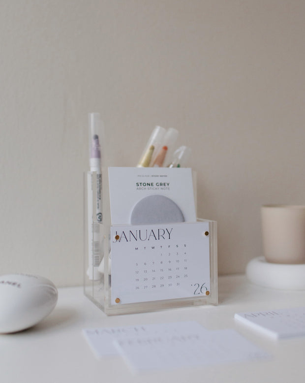 2026 Calendar Cards (Set of 12)