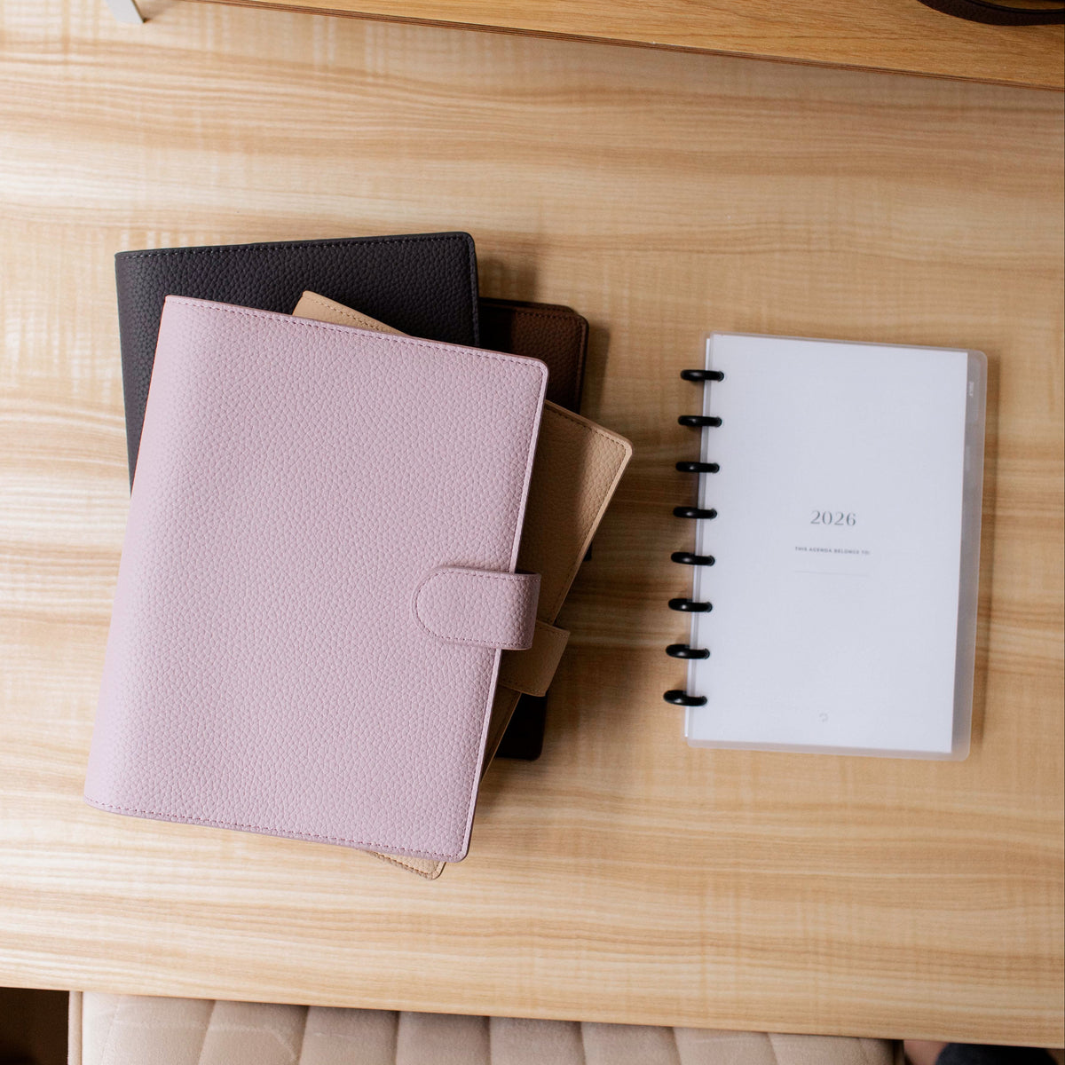 2026 Essential Planner Bundle | Half Letter Discbound Poi & Hun Regular price $81.00 Sale price $56.00
