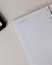 2026 Quarterly + Month On 2 Pages Planner Inserts | Original Collection