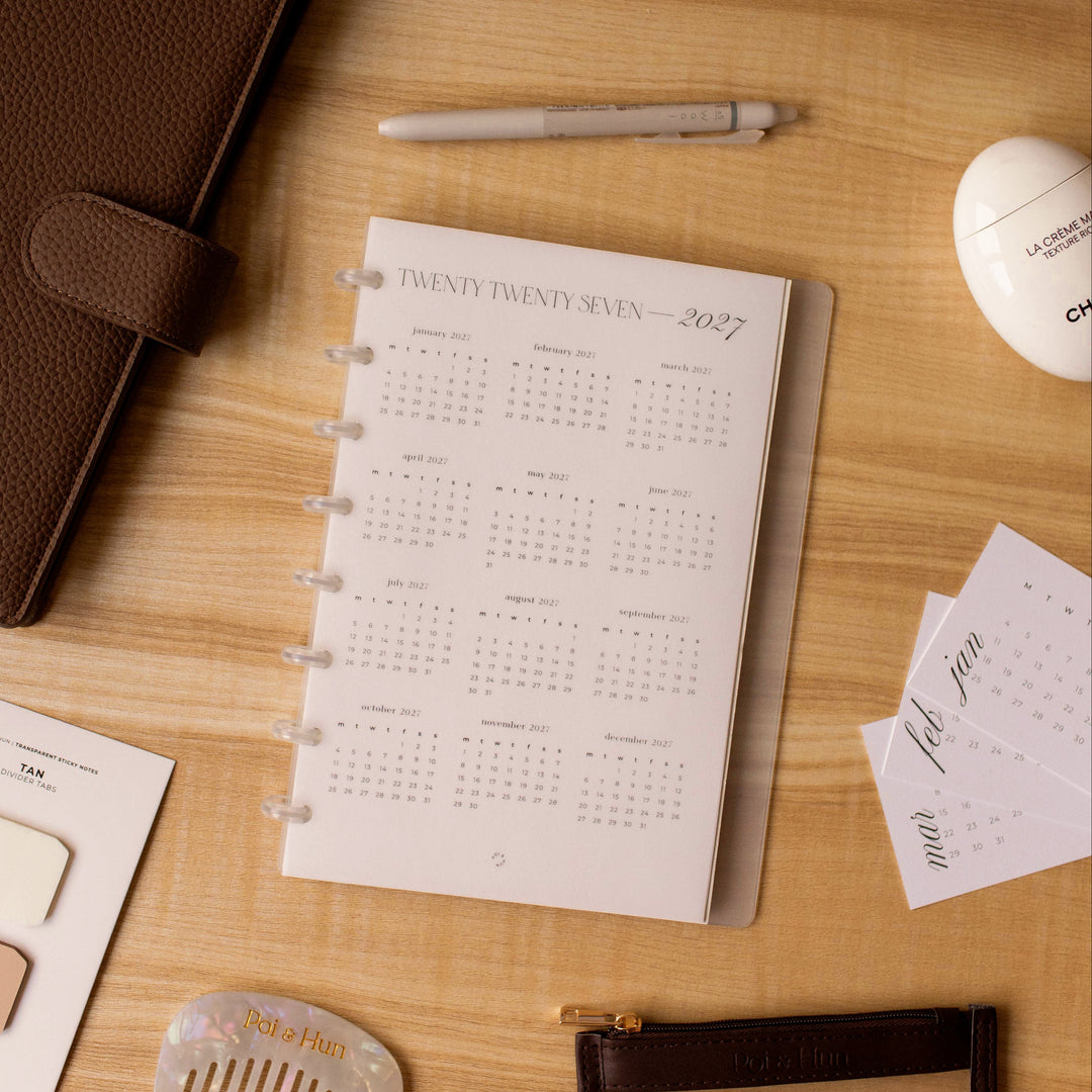 Vellum Dashboard - 2027 Year At A Glance