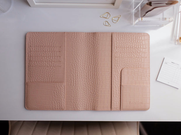 A5 Desk Agenda Compact Cover | Limited Edition in Sakura Pink