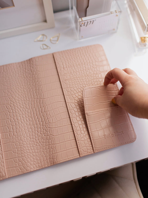 A5 Desk Agenda Compact Cover | Limited Edition in Sakura Pink