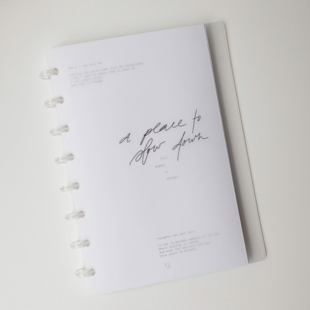 Vellum Dashboard - A Place To Slow Down (Vellum + Cardstock Set)