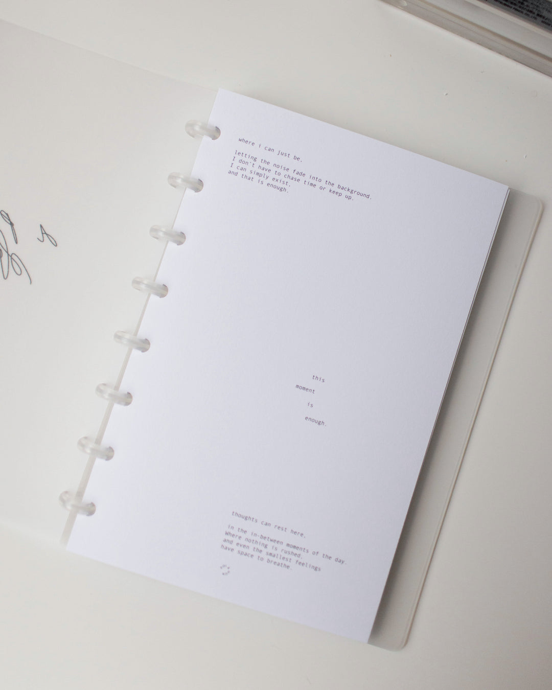 Vellum Dashboard - A Place To Slow Down (Vellum + Cardstock Set)