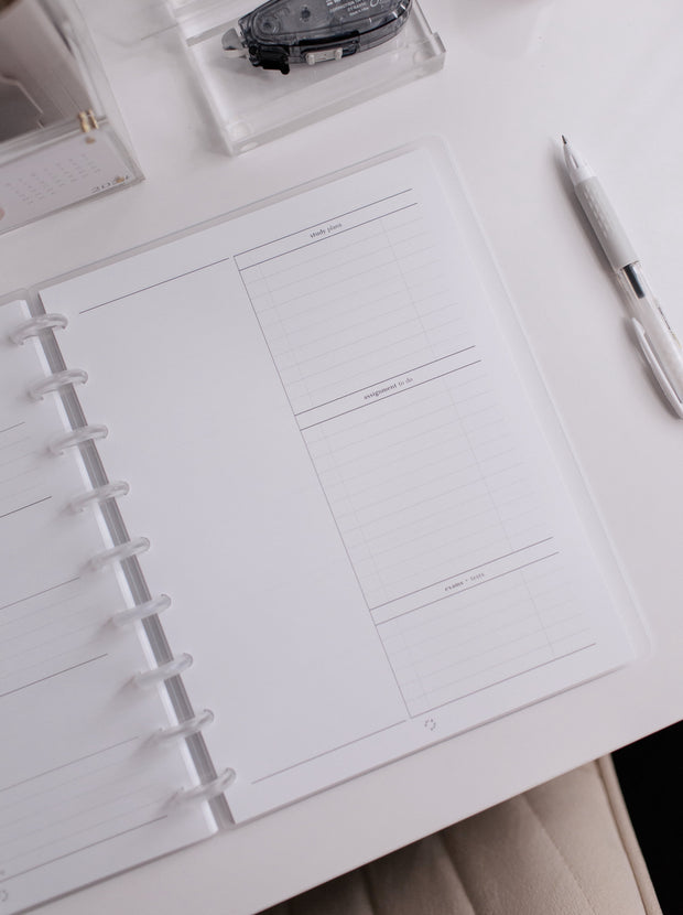 Academic Discbound Planner Bundle | Classic Happy Planner