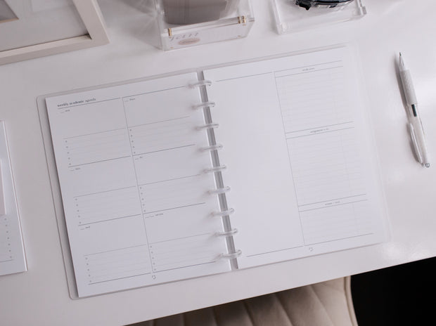 Academic Discbound Planner Bundle | Classic Happy Planner