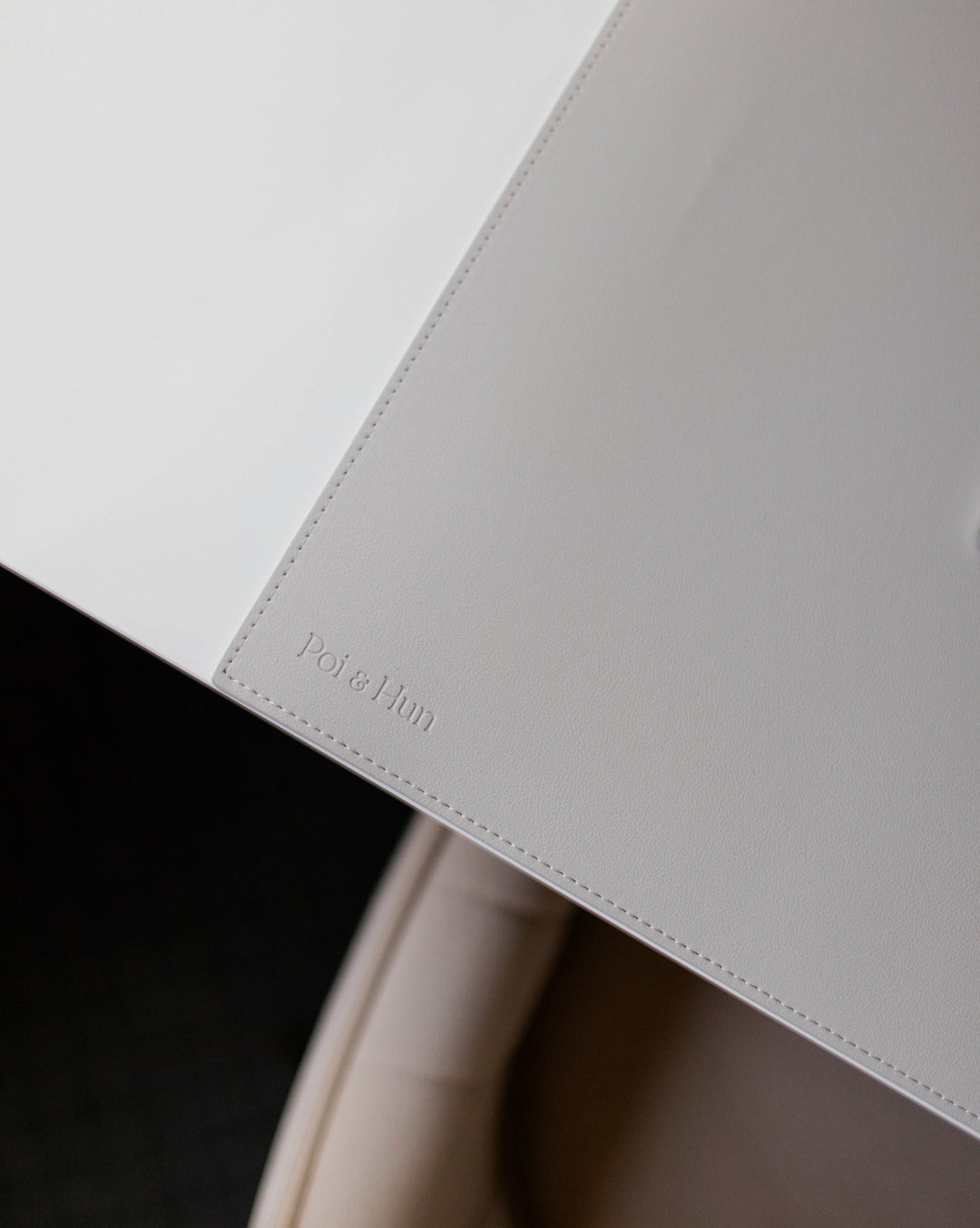 Arch Desk Mat | Sesame Latte