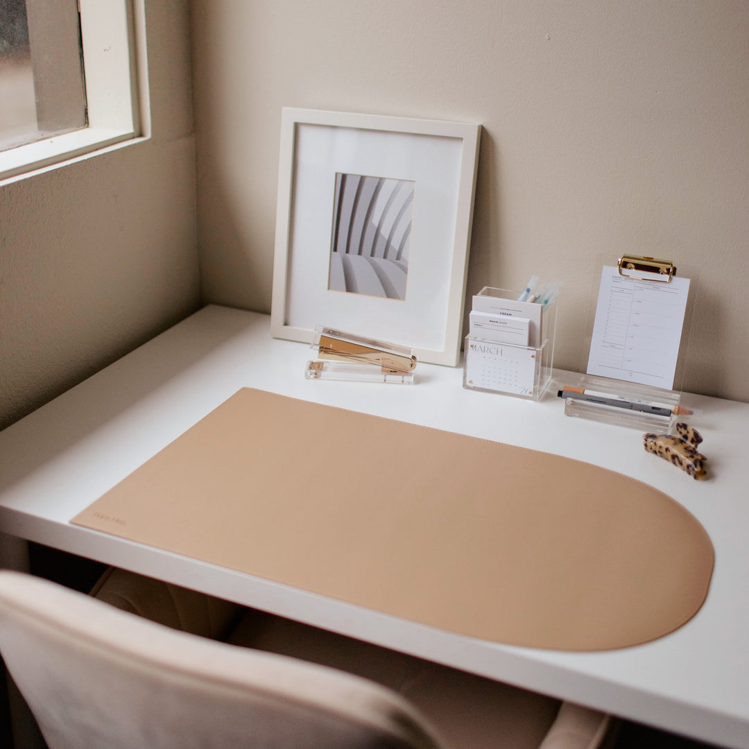Arch Desk Mat | Coffee
