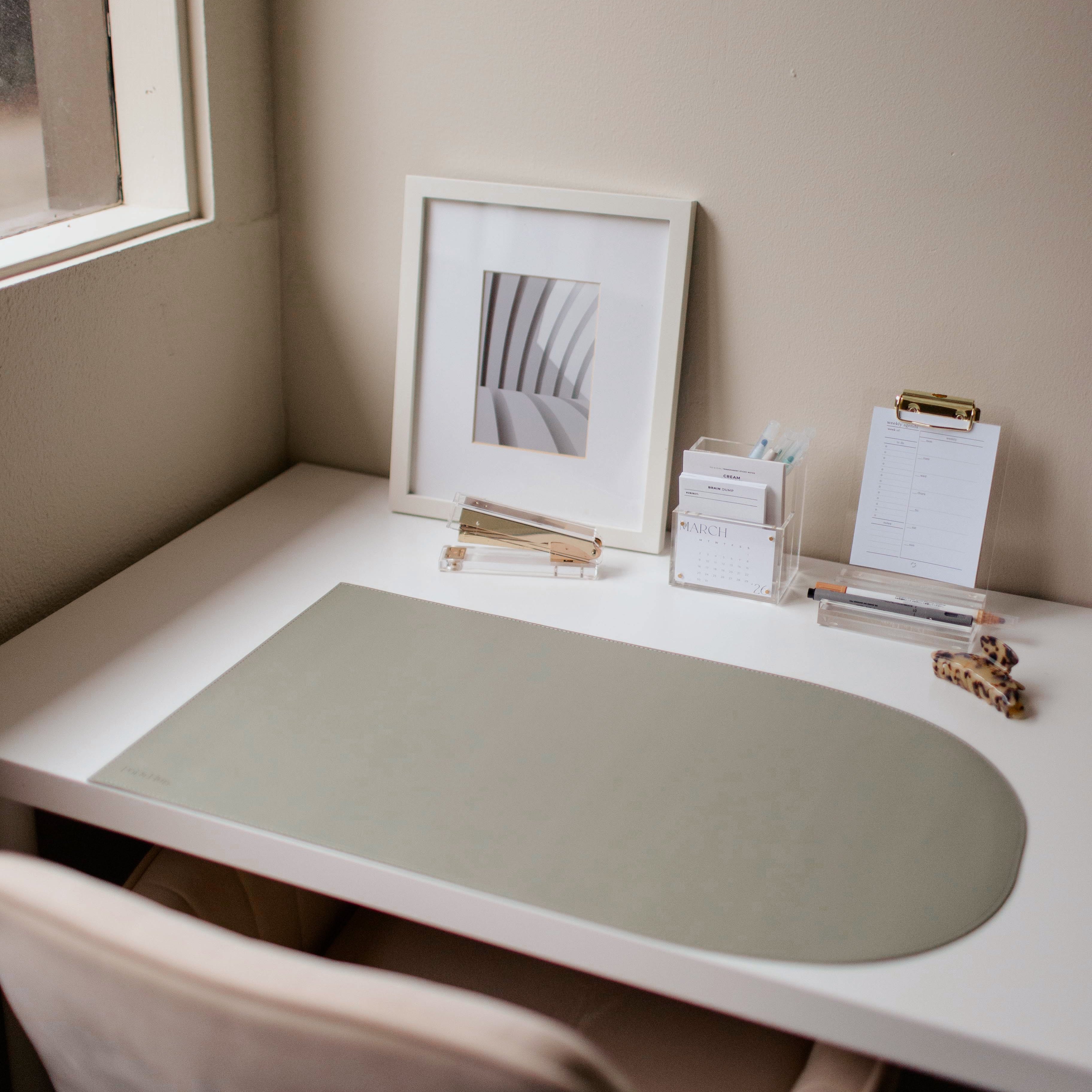 Arch Desk Mat | Matcha Latte – Poi & Hun
