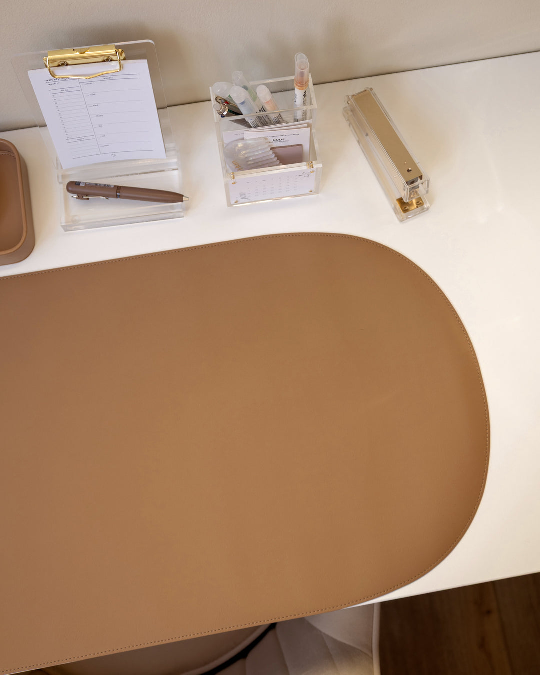Arch Desk Mat | Tiramisu Latte