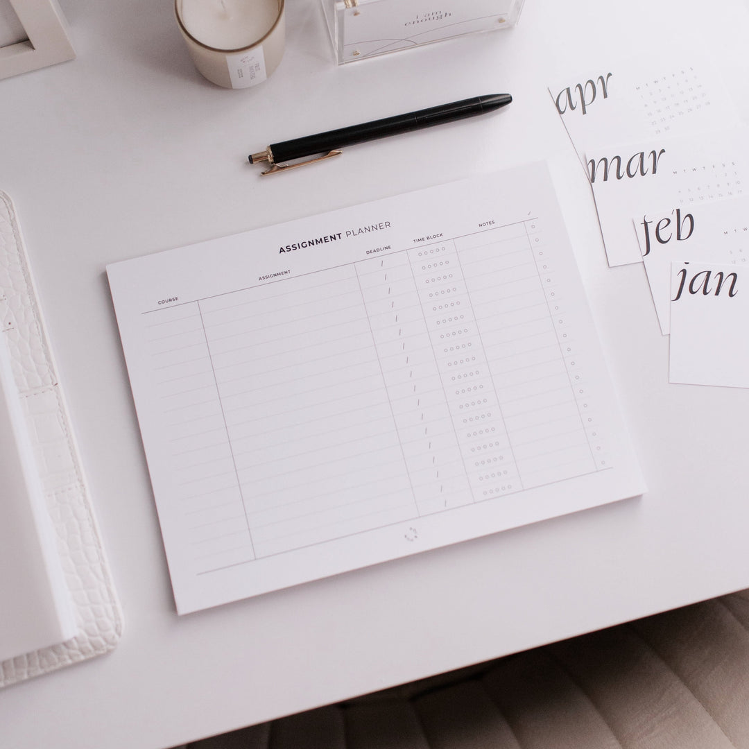 Assignment Notepad | Classic Happy Planner