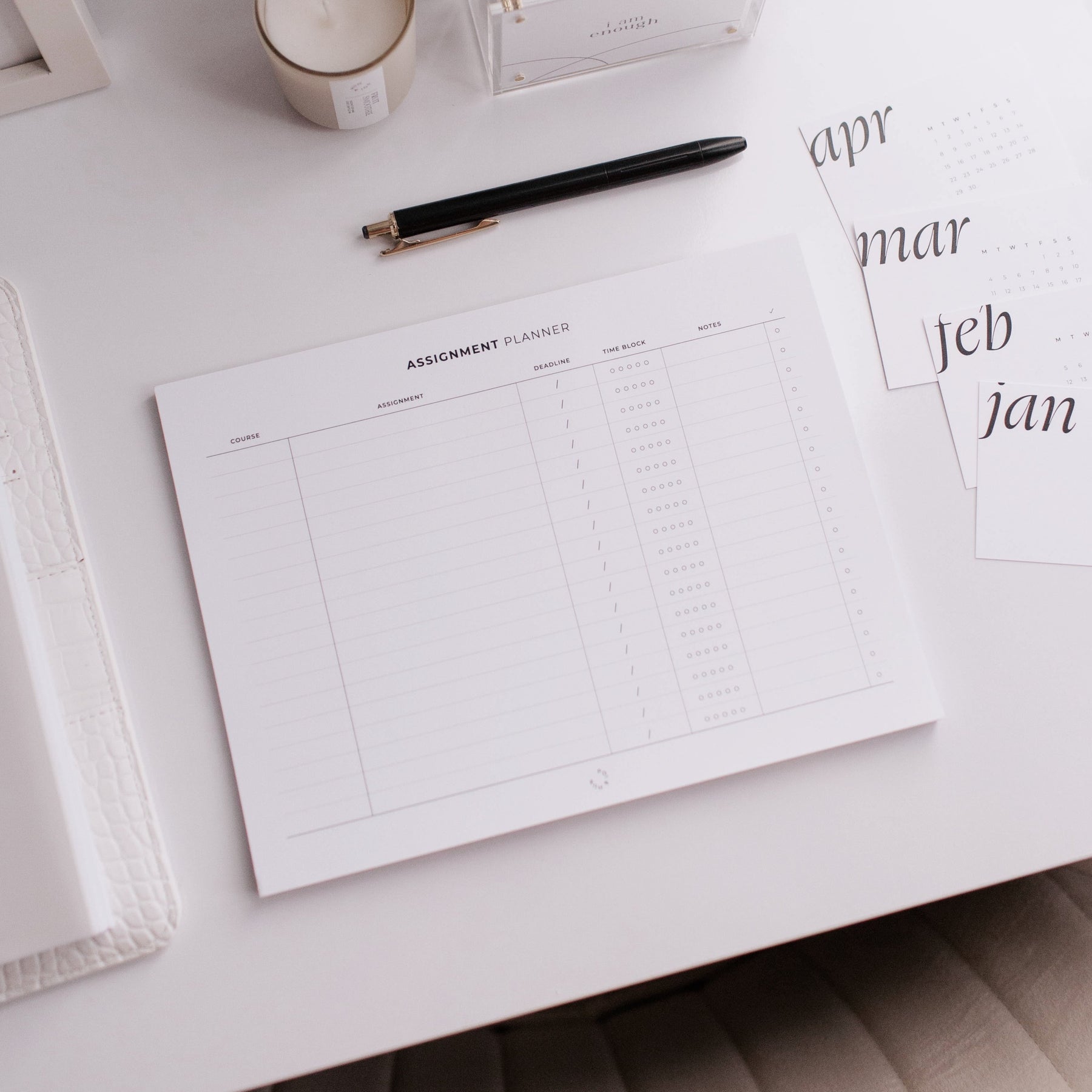 Assignment Notepad | Classic Happy Planner – Poi & Hun