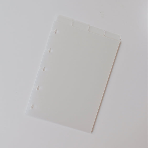 Blank Frosted Tab Dividers | Passport