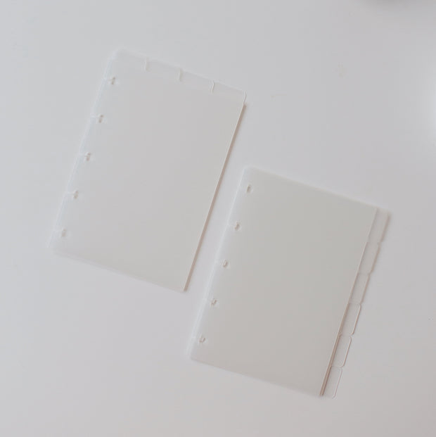 Blank Frosted Tab Dividers | Passport