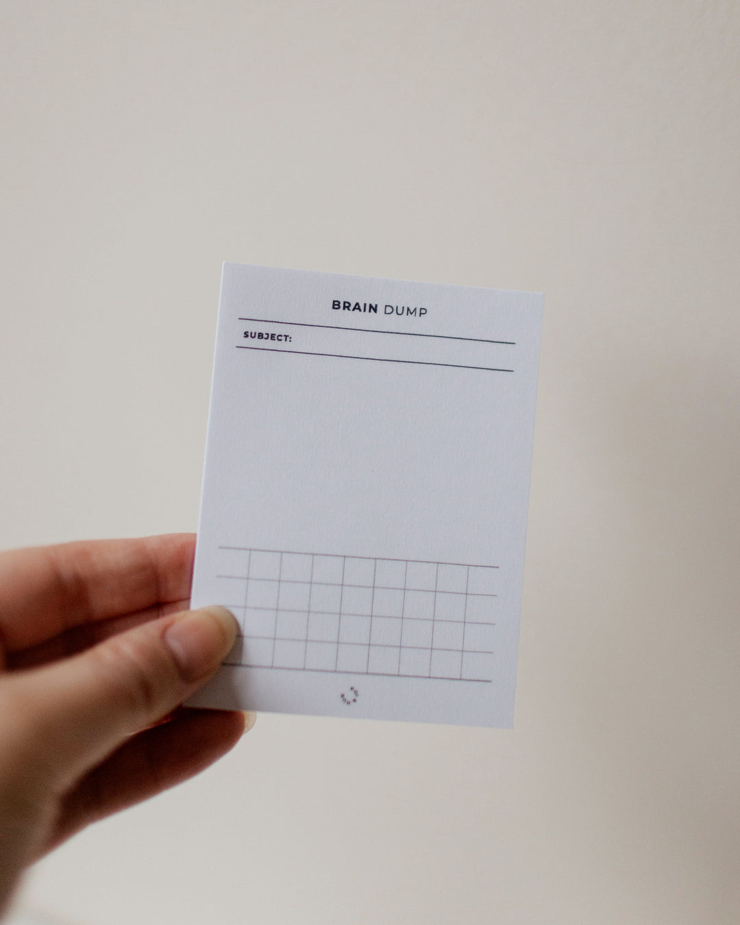Brain Dump Sticky Note - 2 Pack