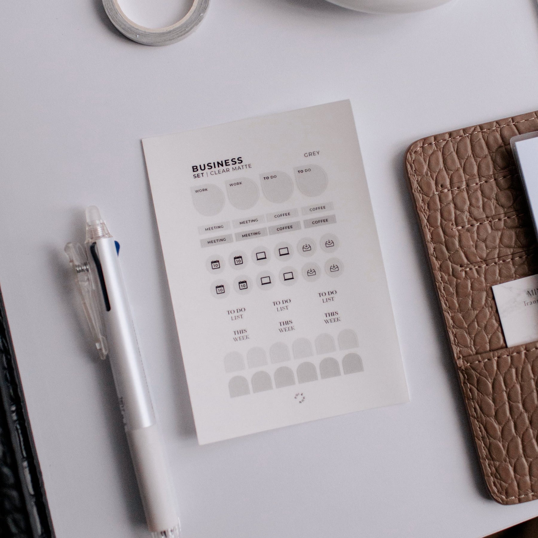 Mixed Set Sticker Sheet – Poi & Hun