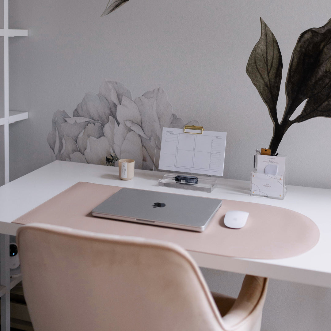 Arch Desk Mat | Milk Tea