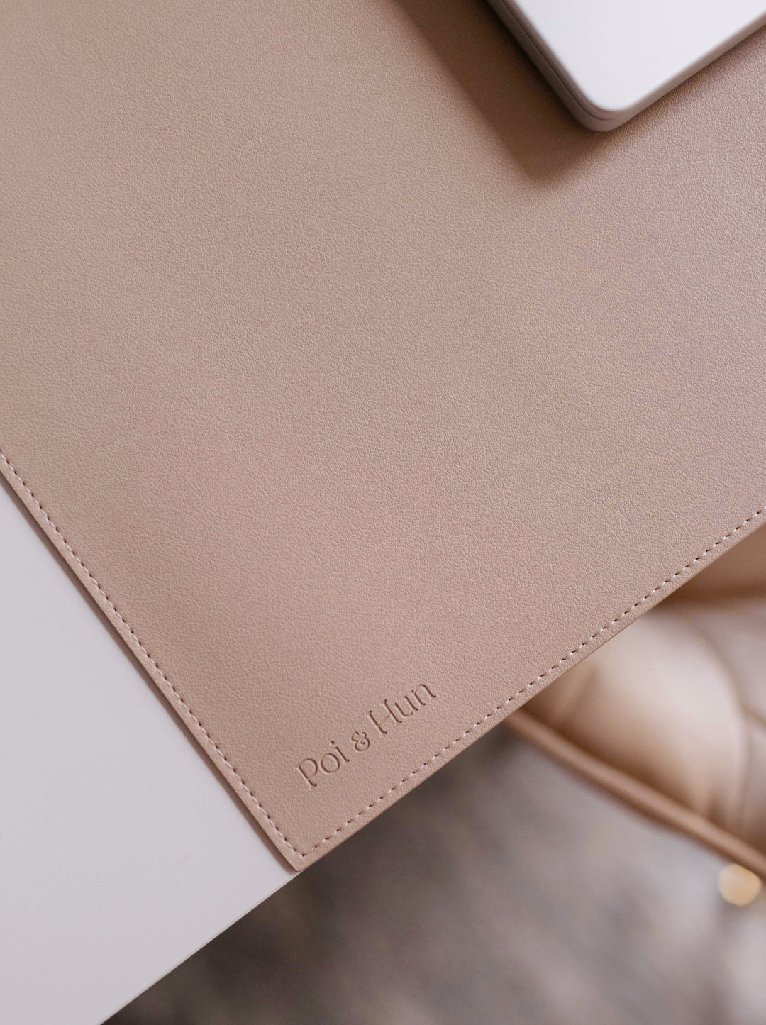 Arch Desk Mat | Milk Tea