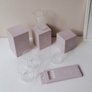 The Tall Glass Cup | Fluted Collection