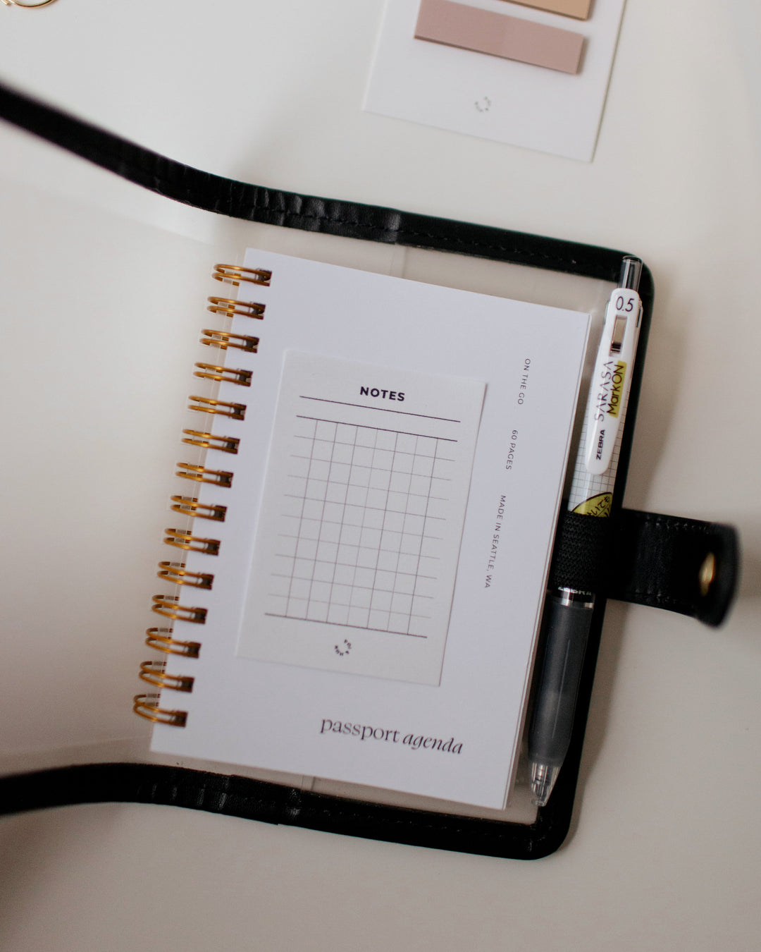 Grid Notes Sticky Note - 2 Pack