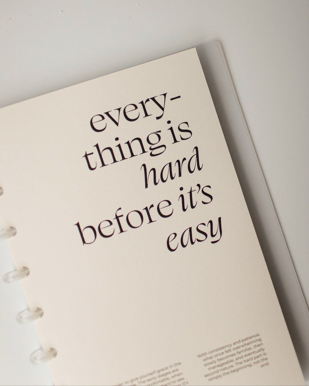 Dashboard - Everything Is Hard, Before It’s Easy