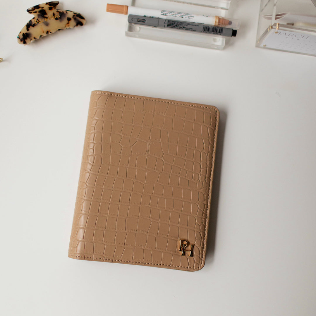 Mini Happy Planner Compact Cover | Limited Edition in Camel Tan