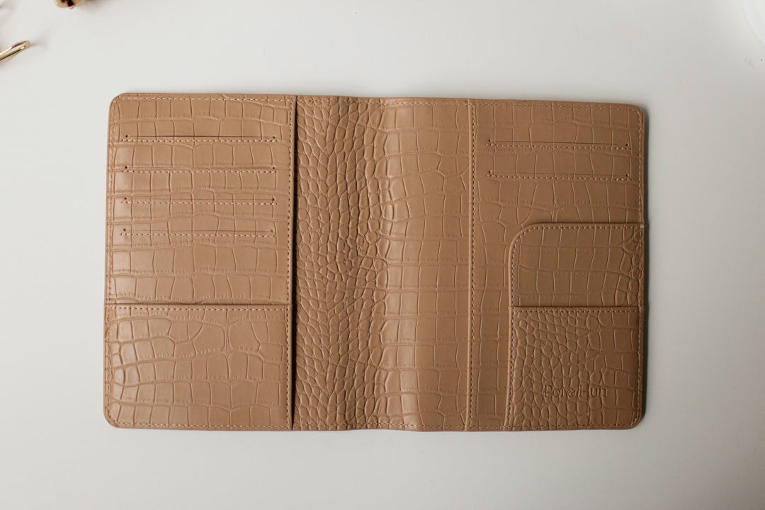 Mini Happy Planner Compact Cover | Limited Edition in Camel Tan