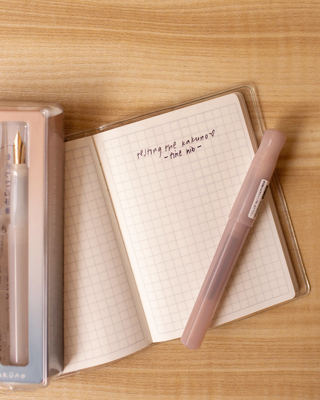 Pilot Kakuno Fountain Pen (Madoromi Series) Ivory | Fine