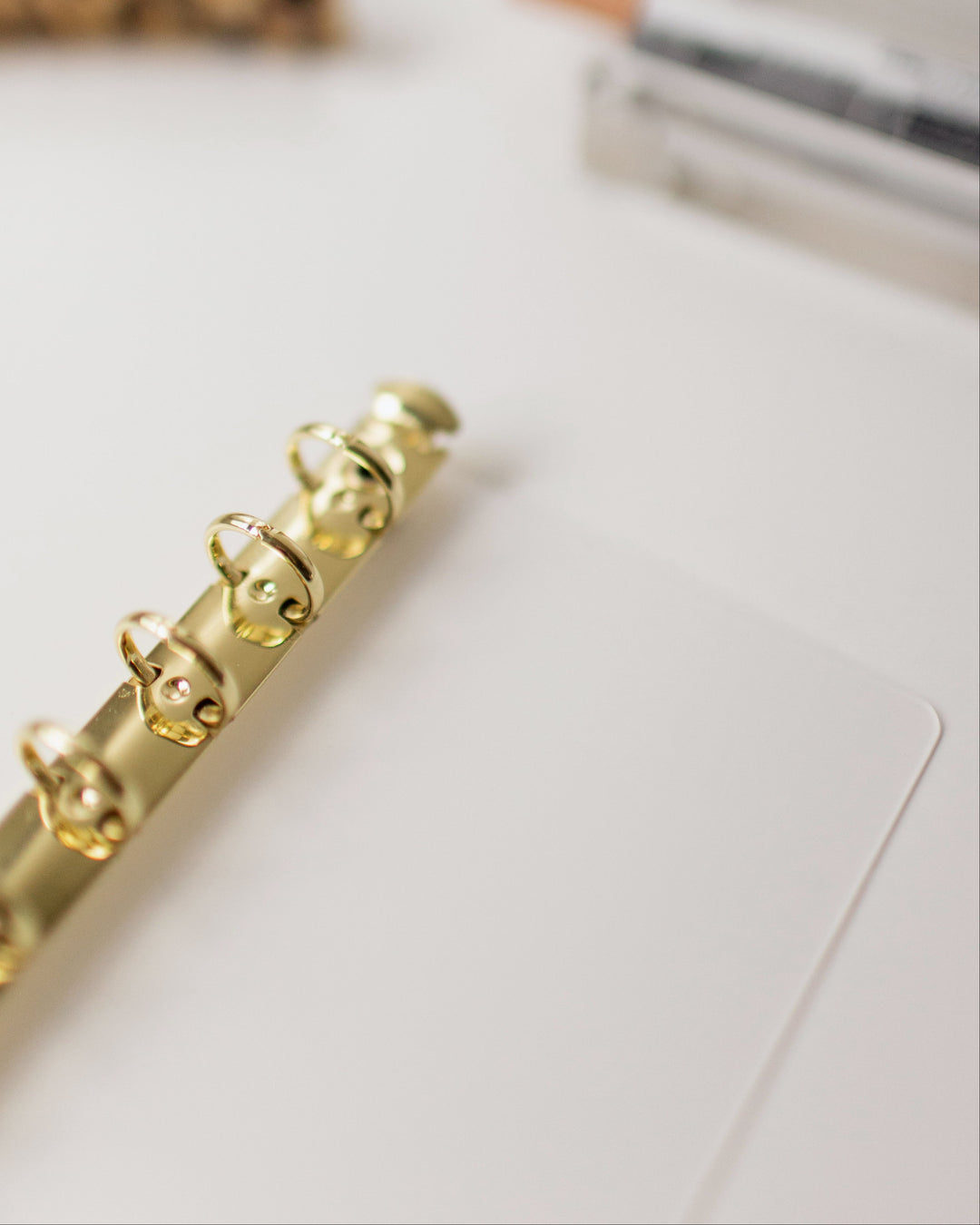 Pocket Rings Binder Insert