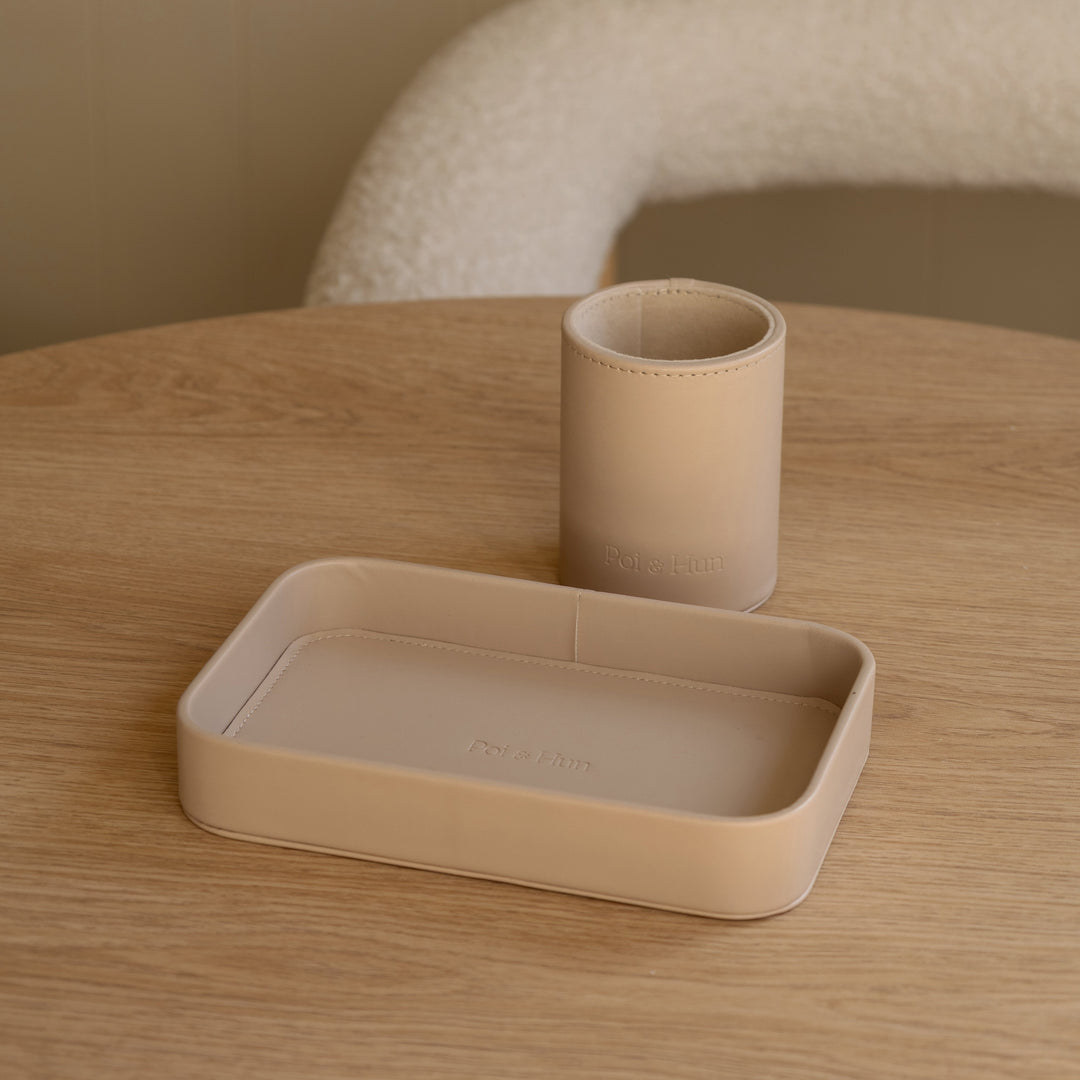 The Desk Duo | Pen Holder + Tray