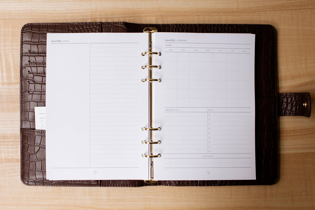 Trial Calendar Planner Inserts | Original Collection