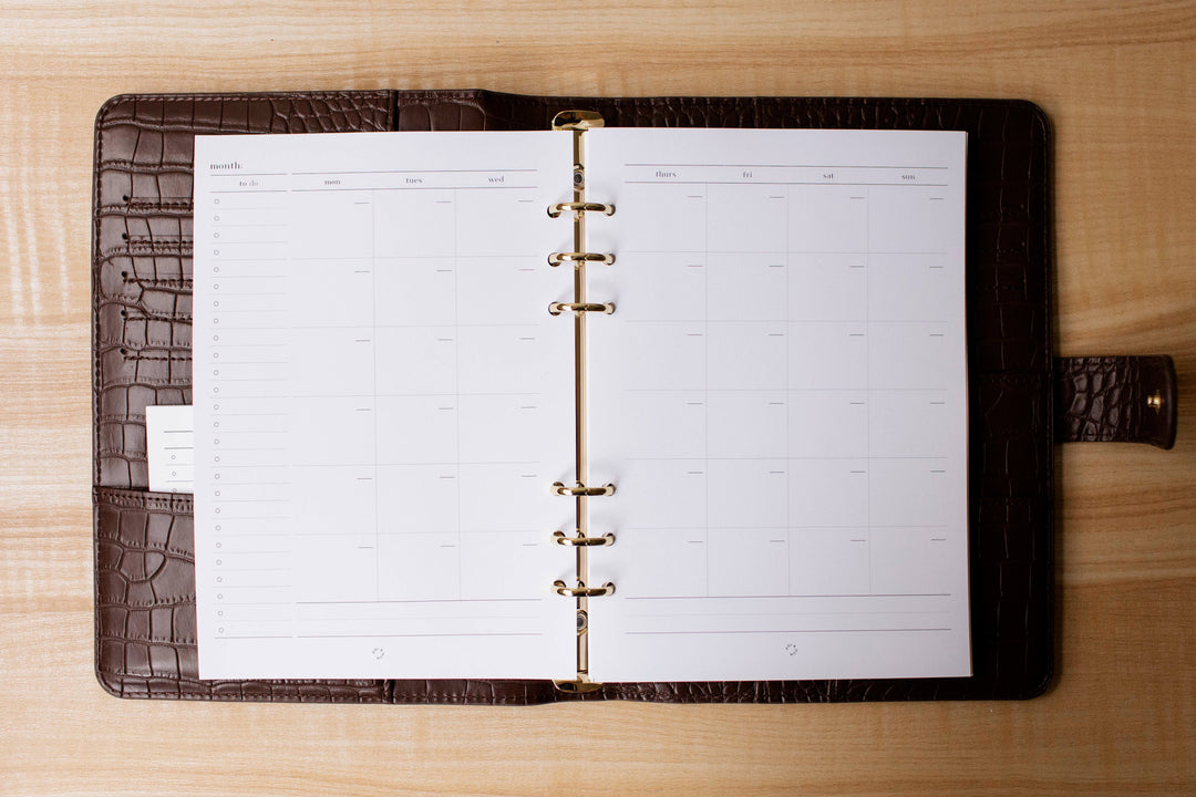 Trial Calendar Planner Inserts | Original Collection