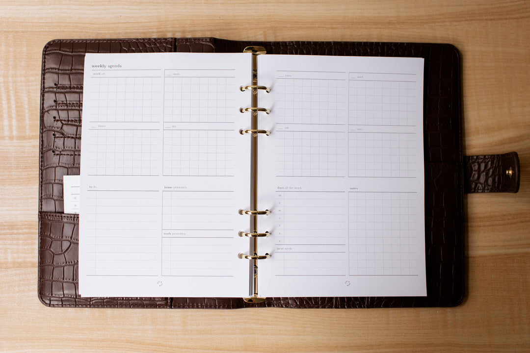 Trial Calendar Planner Inserts | Original Collection