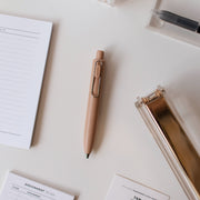 Uniball One P Gel Pen (0.38mm) in Coffee