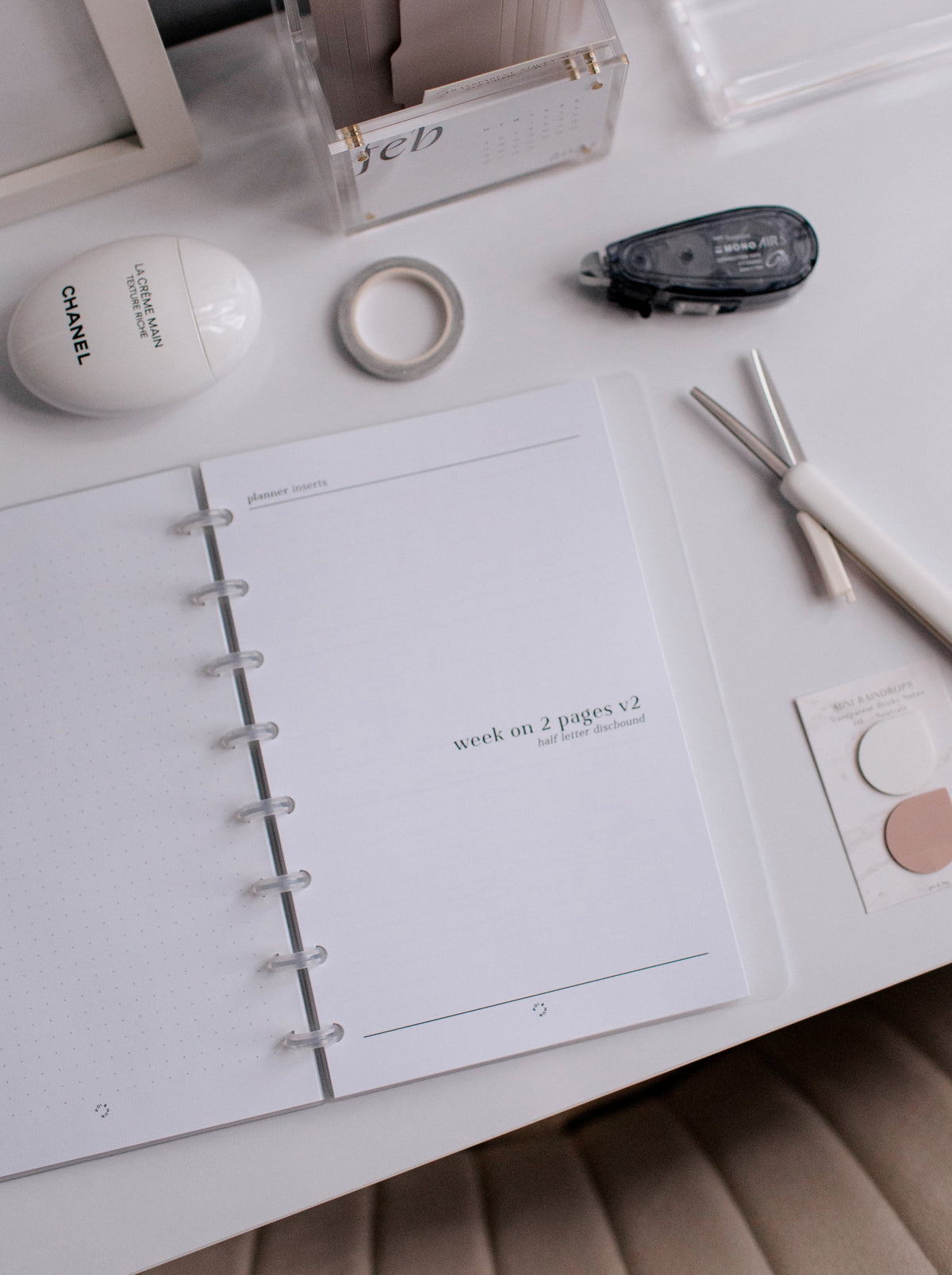 Panner Post Collection Weekly (Week On 2 Pages) Planner Inserts | Original Collection – Poi & Hun