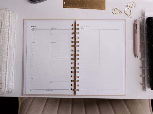 Undated Weekly Planner | Work Professional