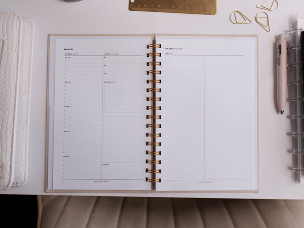 Undated Daily Planner | Work Professional