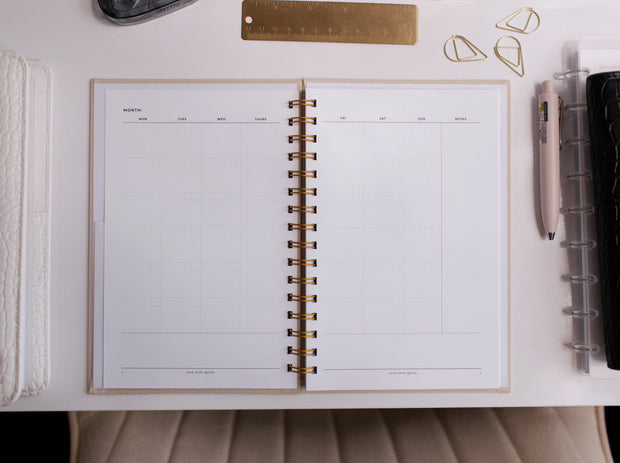 Undated Weekly Planner | Work Professional