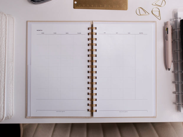 Undated Daily Planner | Work Professional