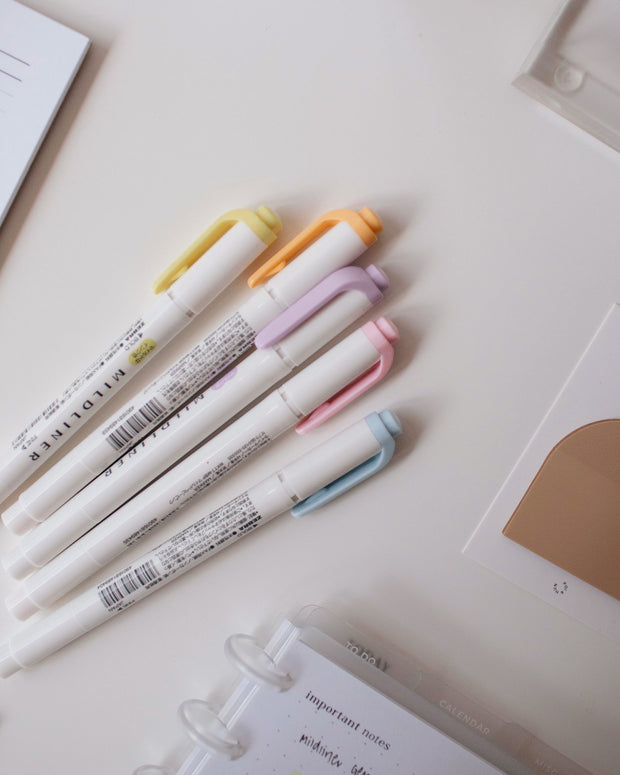 Zebra Mildliner Double-Sided Highlighter Set