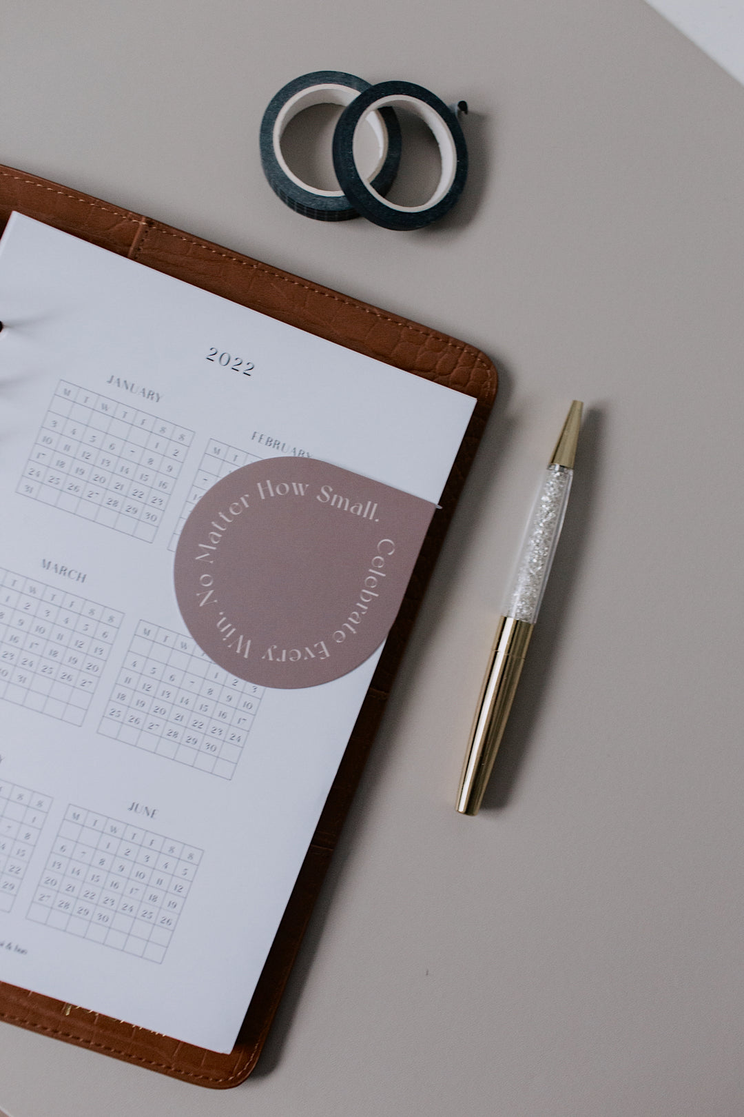 Celebrate Every Win Raindrop Note Card